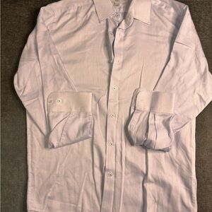 Beverly Hills Polo club button up white with blue